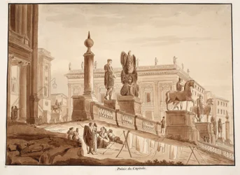 Les Palais du Capitole, 1833
